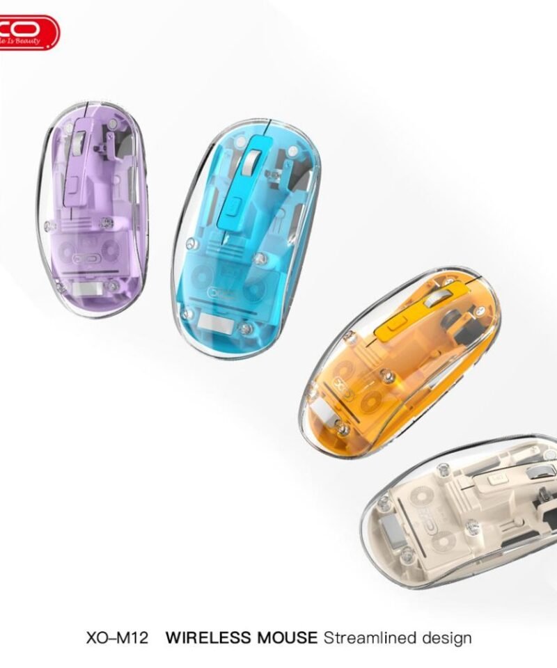 Ratón Bluetooth M12 transparente - Imagen 5