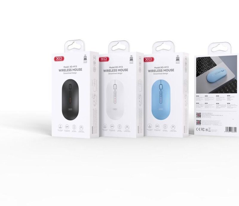 Ratón silencioso M13 tri-modo Bluetooth