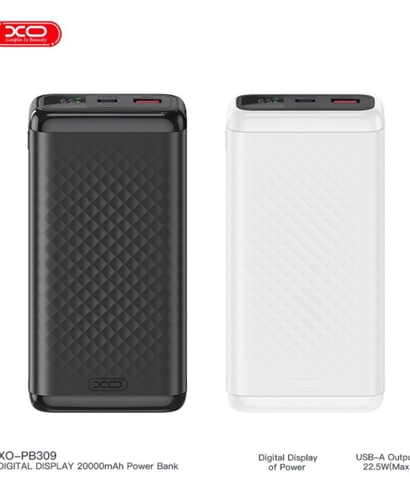 Power bank PB309 22,5W 20000 mAh carga rápida