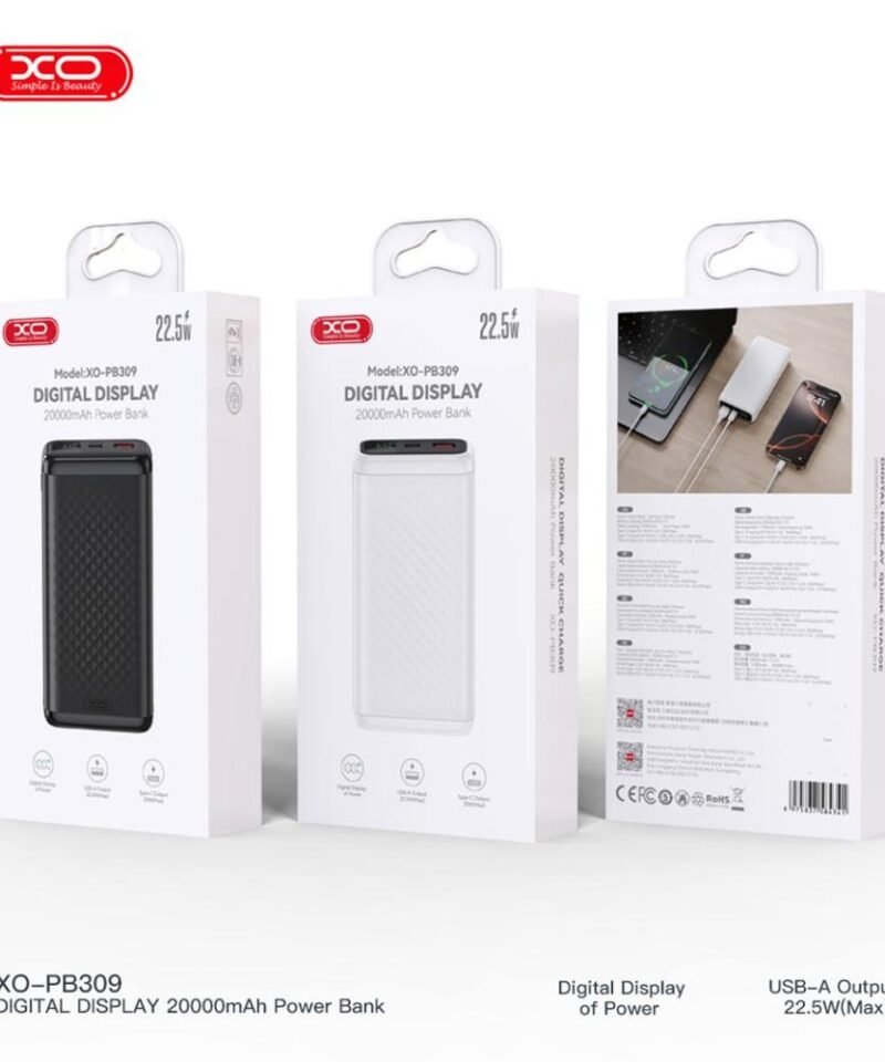 Alternative view of Power bank PB309 22,5W 20000 mAh carga rápida