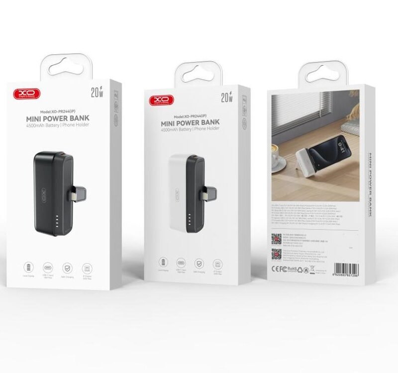 Alternative view of Power bank PR244 5000 mAh con soporte