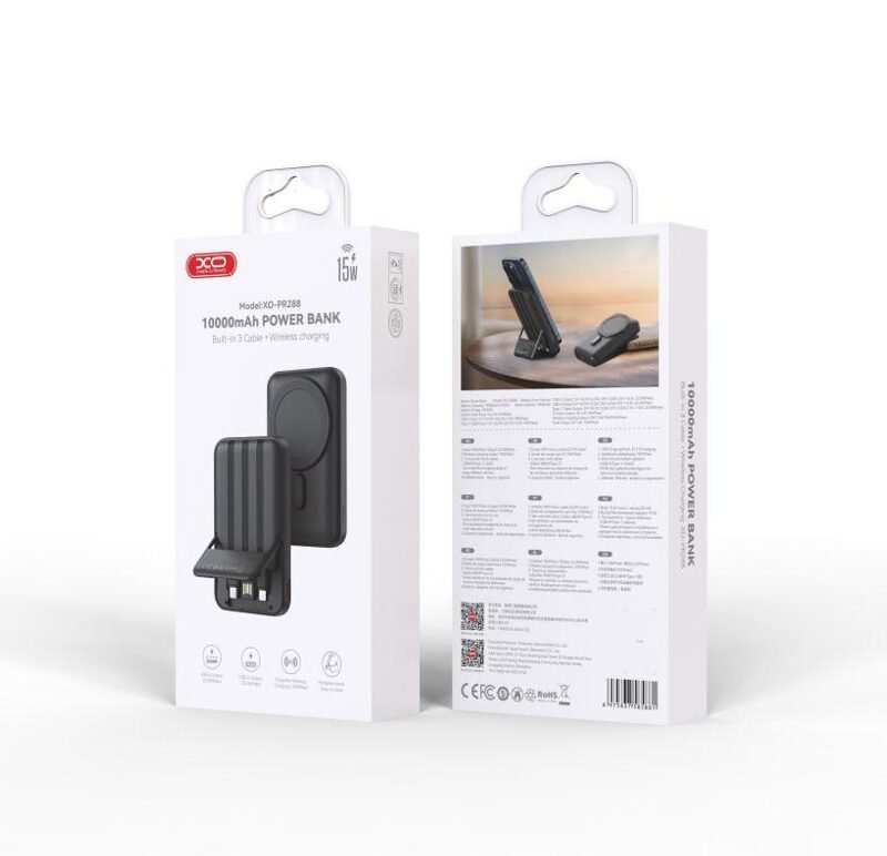 Alternative view of Power bank magnético PR288 10000 mAh 15W + PD20W