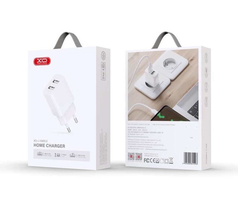 Alternative view of Cargador L109 doble USB-A 2.4A