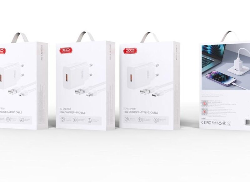 Alternative view of Cargador L127 USB-A QC 18W con cable Lightning