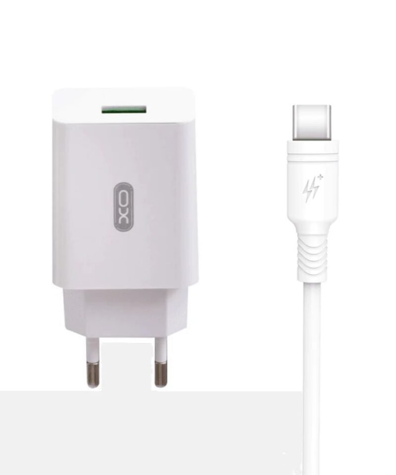 Cargador de viaje L36 QC3.0 con cable Type-C