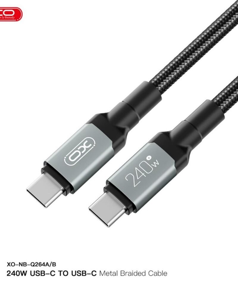 Cable NB-Q264A Type-C a Type-C 240W (1m)