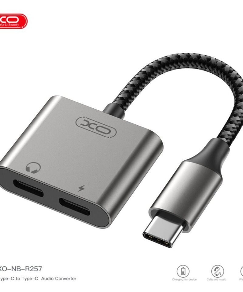 Alternative view of Adaptador NB-R257C Type-C a 3.5mm