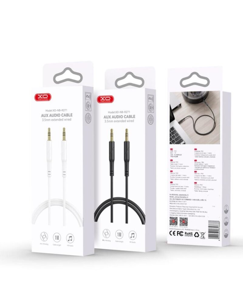 Cable de audio NB-R271 3.5mm a 3.5mm (1m)