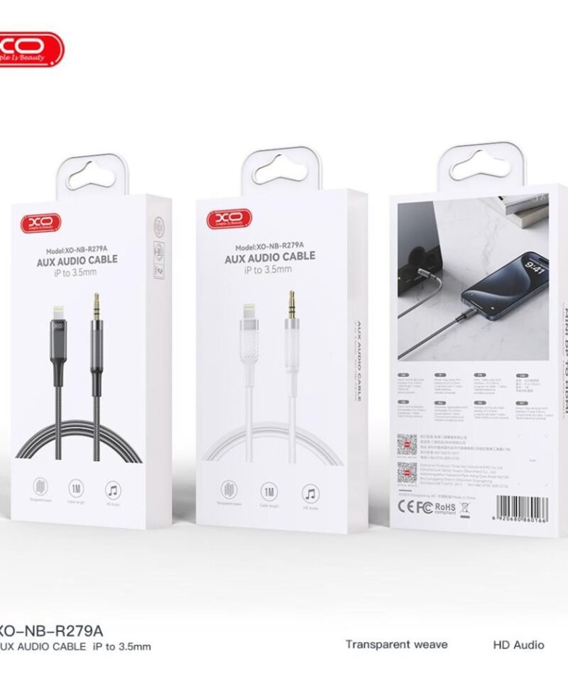 Cable de audio NB-R279A Lightning a 3.5mm