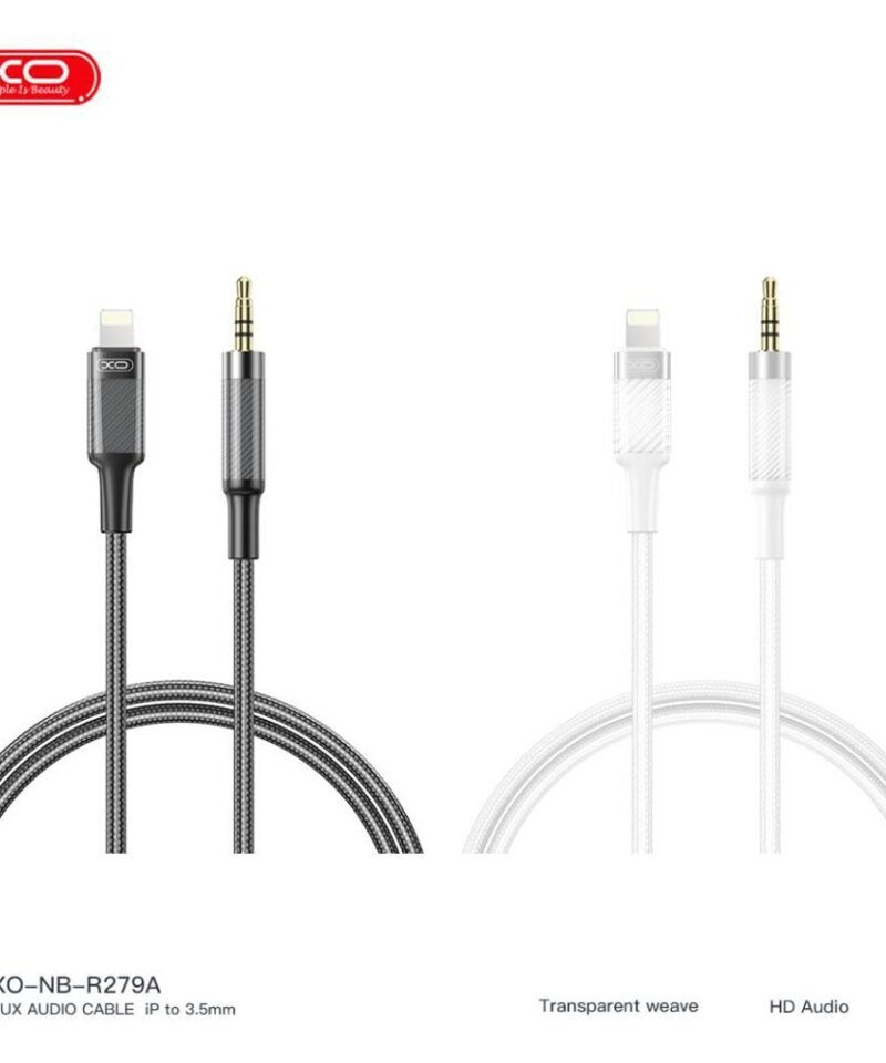 Alternative view of Cable de audio NB-R279A Lightning a 3.5mm