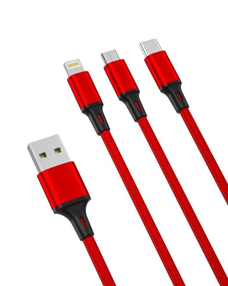 Cable NB173 3 en 1 2.4A (1.2m)
