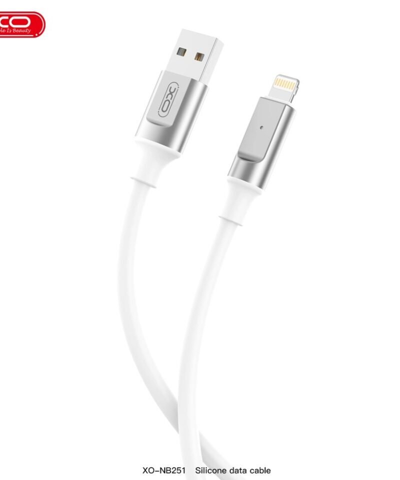 Cable NB251 6A Lightning de silicona (1m)