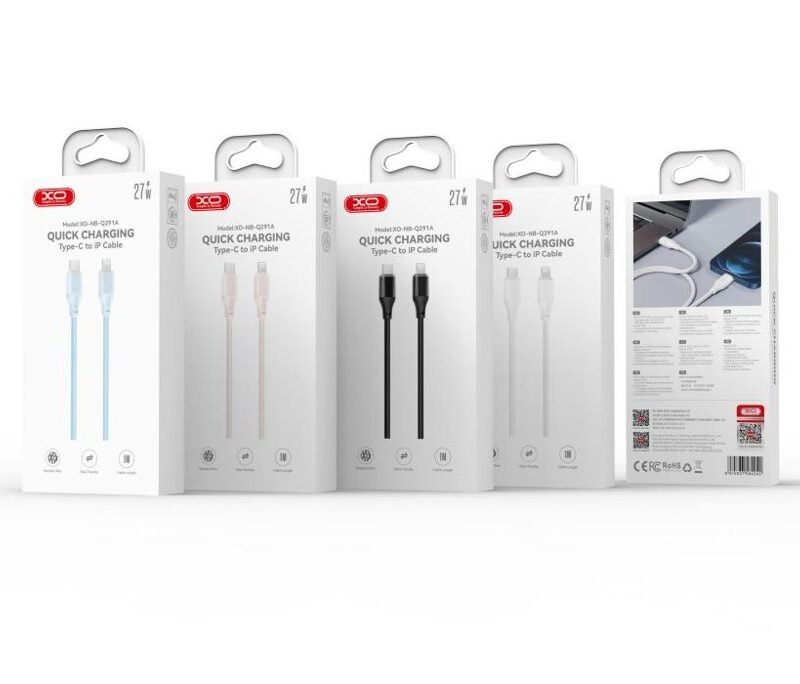 Alternative view of Cable NB291 6A Lightning (funda transparente)