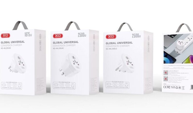 Adaptador universal de pared WL23 (multi-país)